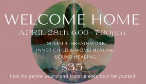 Welcome Home – Heal the Mother and/or Father Wound